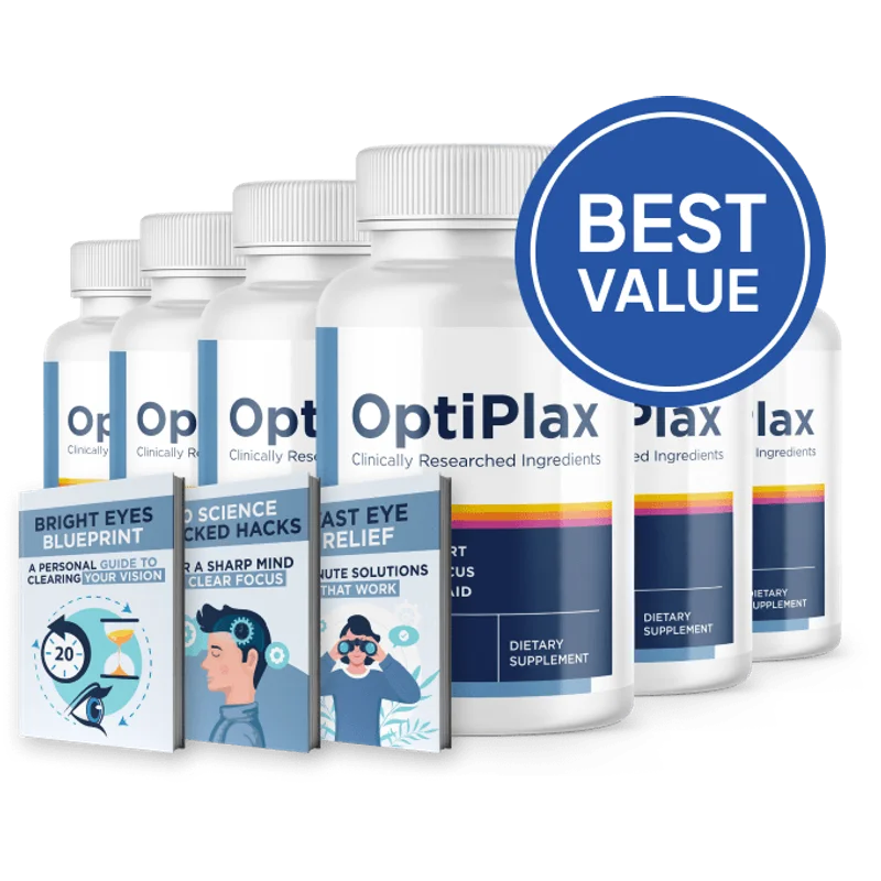 OptiPlax Eye Health Health — 6 Bottle / 180 Day Pack